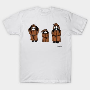 3 wise pandas T-Shirt
